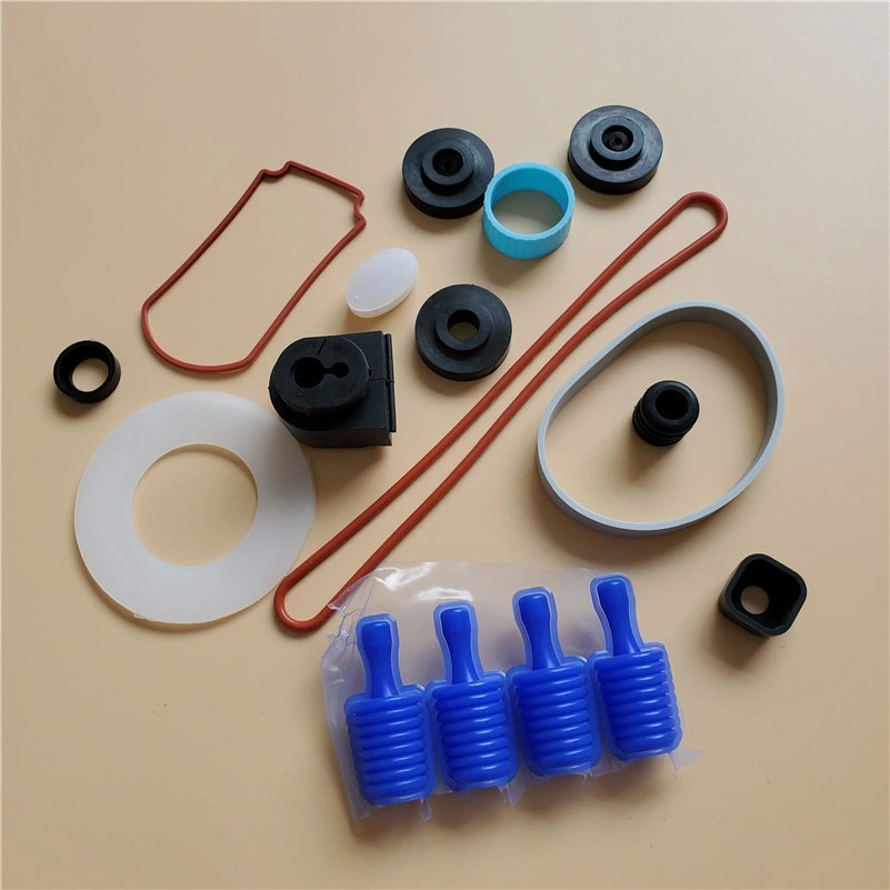 OEM Custom Silicone EPDM NBR HNBR FKM Rubber Molded Auto Rubber Parts